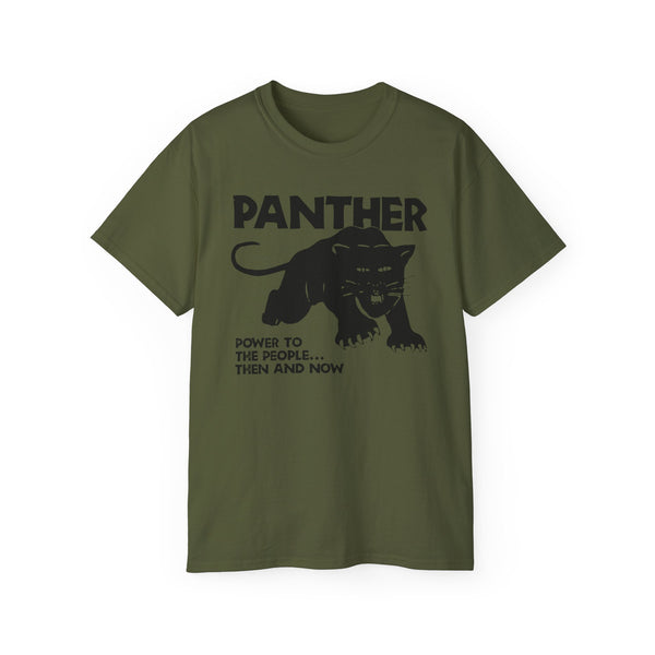 Black Panther Party T Shirt Heavyweight