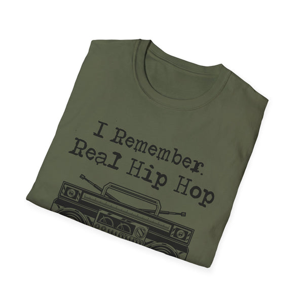 I Remember Real Hip Hop T Shirt (Lightweight) | SoulTees.co.uk