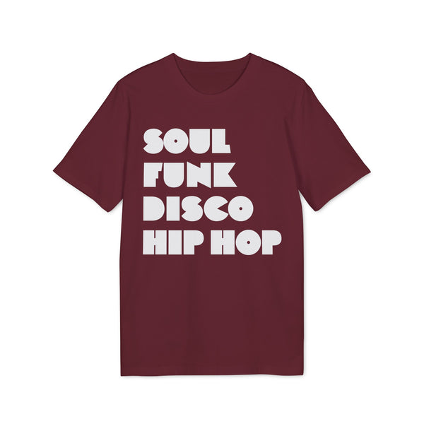 Soul Funk Disco Hip Hop T Shirt (Premium Organic)