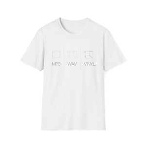 MP3 | WAV | VINYL T Shirt Mid Weight | SoulTees.co.uk - SoulTees.co.uk