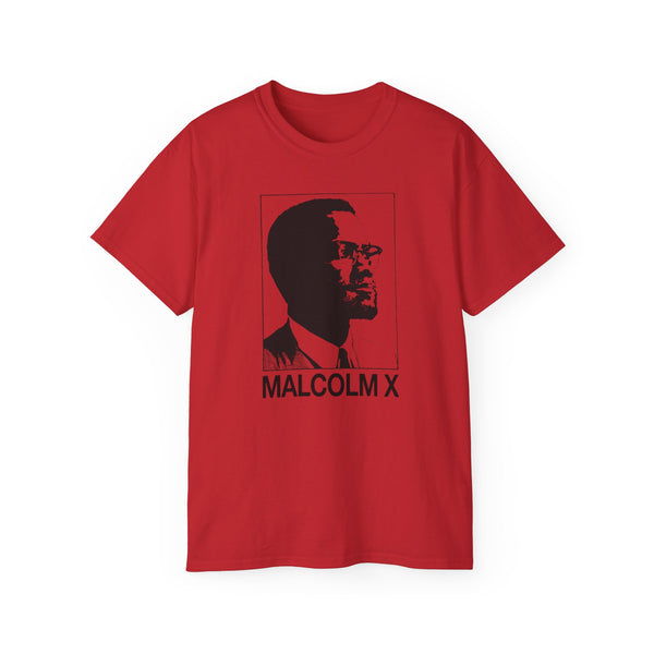 Malcolm X T Shirt Heavyweight