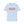 Load image into Gallery viewer, Light blue short-sleeve t-shirt with pink "MF BOOM" graffiti-style text graphic.
