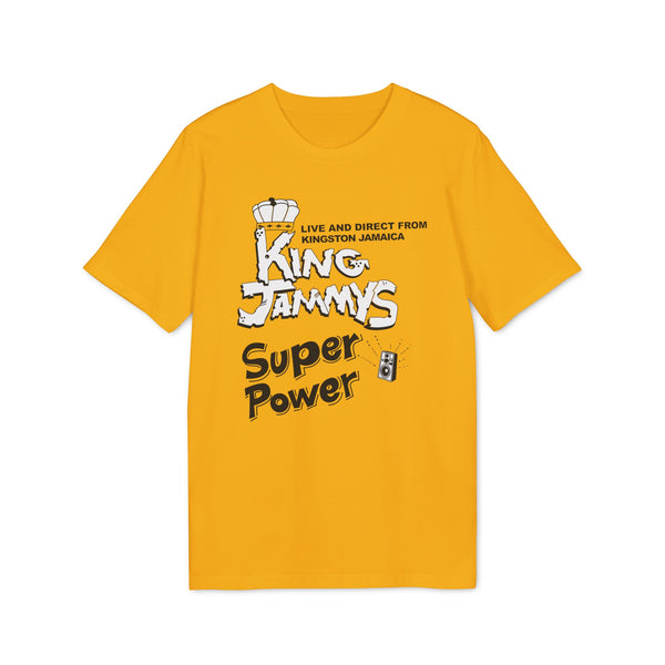 King Jammy's Super Power T Shirt (Premium Organic)