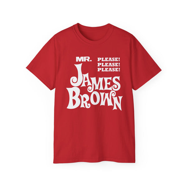 Please Please Please James Brown T Shirt Heavyweight