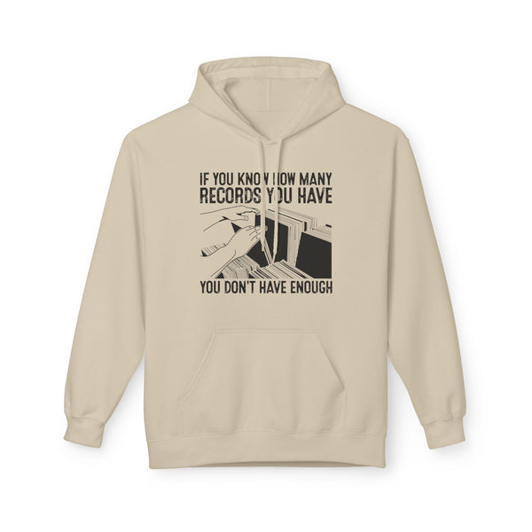 If You Know How Many Records You Have Hoody | DISCONTINUED DESIGN - 40% OFF