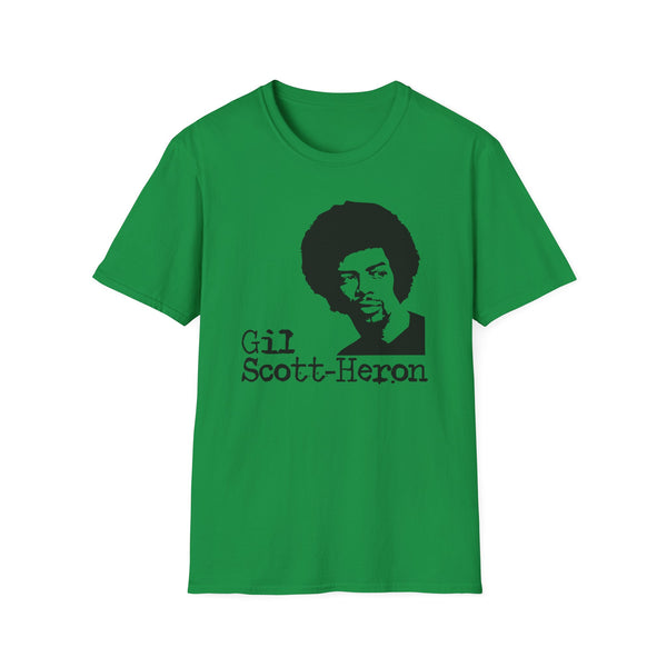 Gil Scott Heron T Shirt Mid Weight | SoulTees.co.uk - SoulTees.co.uk