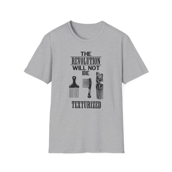 Revolution Will Not Be Texturised T Shirt (2XL) - BLACK FRIDAY - 1 UNIT LEFT ONLY - 50% OFF