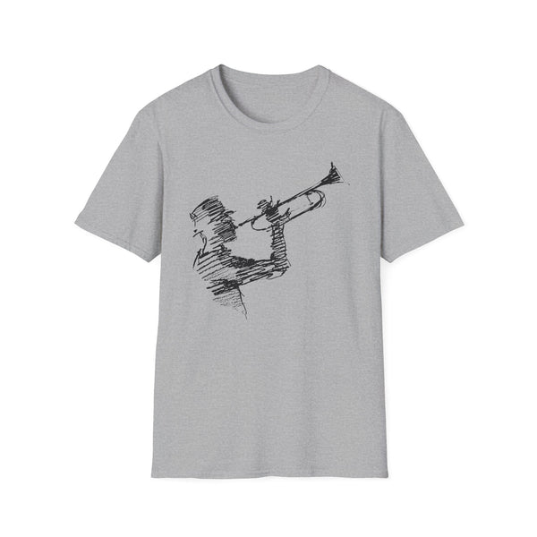 Jazz Trumpet Guy T-Shirt - DEADSTOCK - 1 UNIT LEFT ONLY - 50% OFF