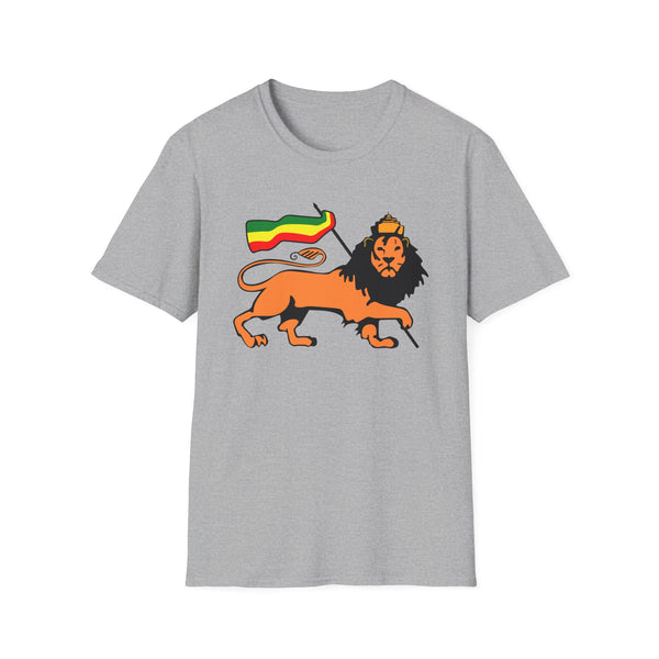 Lion Of Judah Rasta T Shirt Mid Weight | SoulTees.co.uk - SoulTees.co.uk