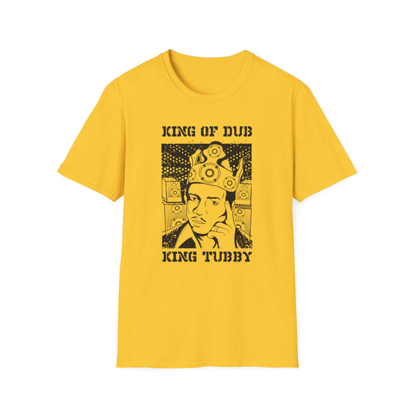 King Of Dub King Tubby T Shirt Mid Weight | SoulTees.co.uk - SoulTees.co.uk