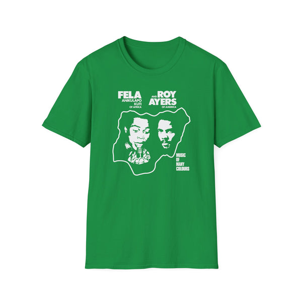 Fela Kuti Roy Ayers T Shirt Mid Weight | SoulTees.co.uk - SoulTees.co.uk