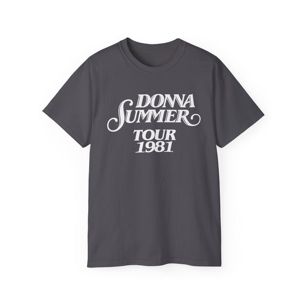 Donna Summer Tour 1981 T Shirt Heavyweight