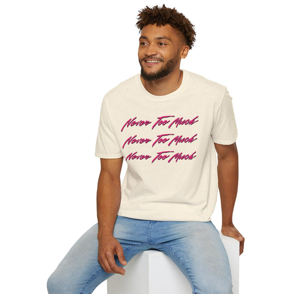 BLACK FRIDAY ONE OFF: Luther Vandross Never Too Much T Shirt MEDIUM | 40% OFF