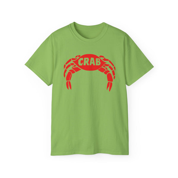 Crab Records T Shirt Heavyweight