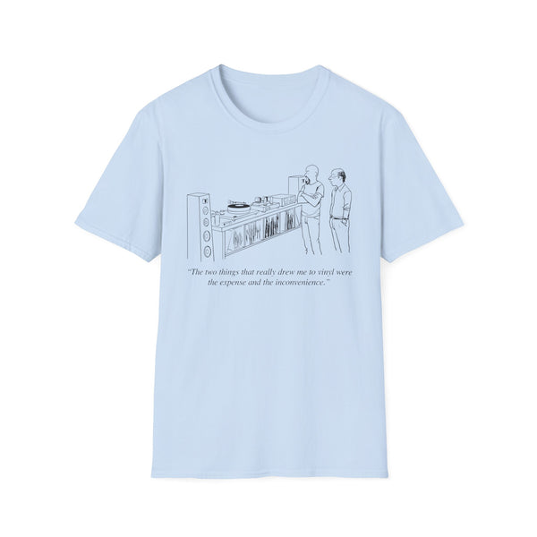 Vinyl Inconvenience T Shirt (Lightweight) | SoulTees.co.uk