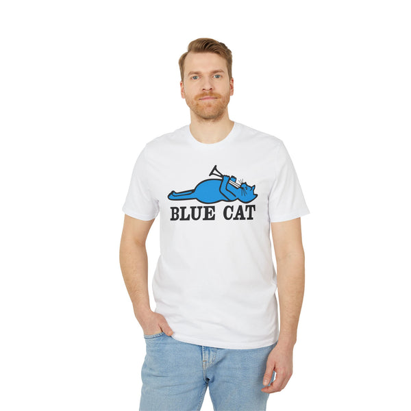 Blue Cat Records T Shirt (Premium Organic)