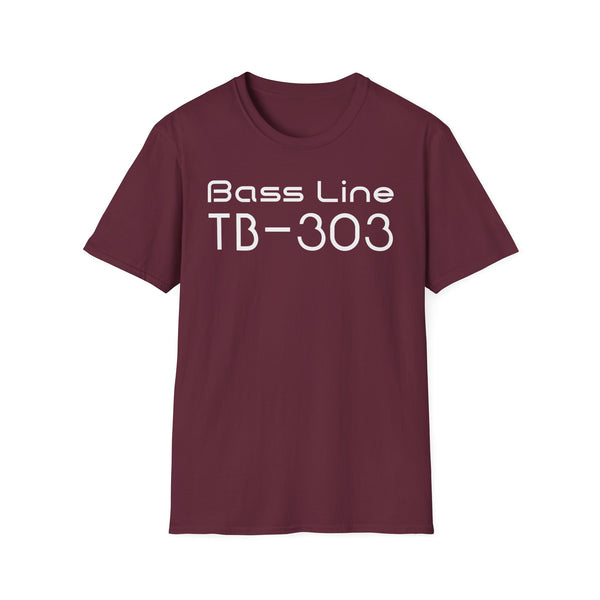 Bassline TB 303 T Shirt Mid Weight | SoulTees.co.uk