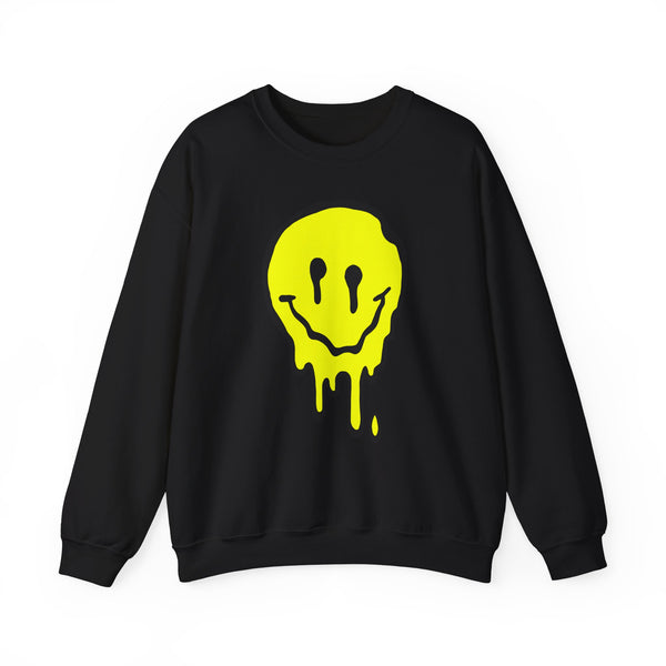 Melted Smiley Acid House Sweatshirt