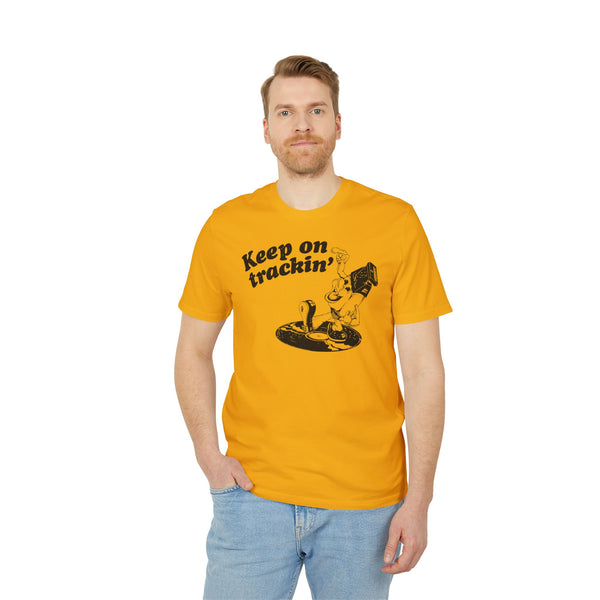 Keep On Tracking T Shirt (Premium Organic)