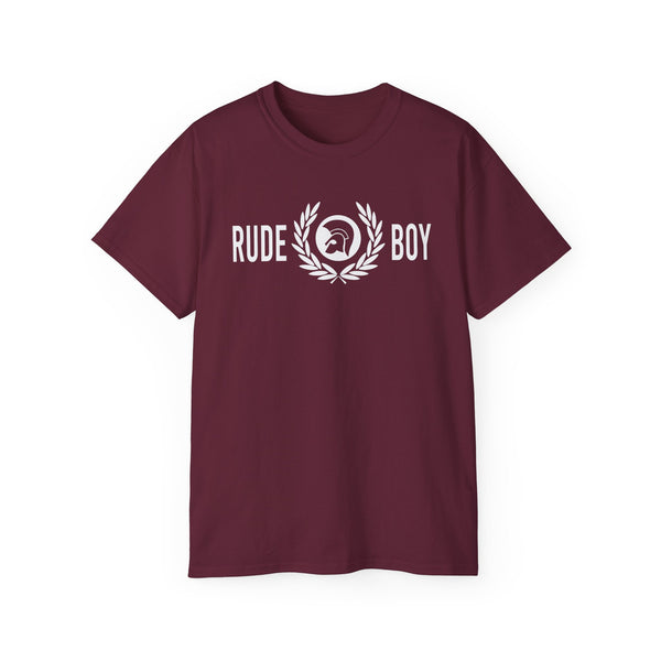 Rude Boy Wreath T Shirt Heavyweight