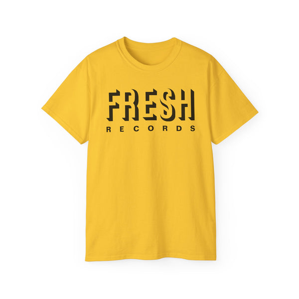 Fresh Records T Shirt Heavyweight