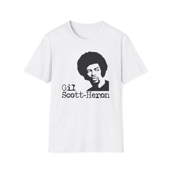 Gil Scott Heron T Shirt Mid Weight | SoulTees.co.uk - SoulTees.co.uk