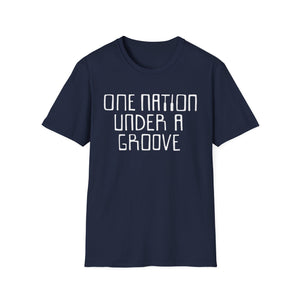 One Nation Under A Groove T Shirt Mid Weight | SoulTees.co.uk - SoulTees.co.uk