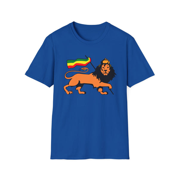 Lion Of Judah Rasta T Shirt Mid Weight | SoulTees.co.uk - SoulTees.co.uk