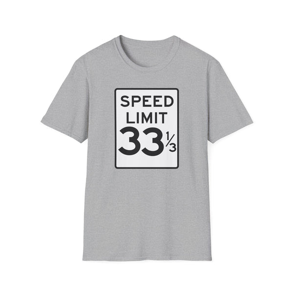 Speed Limit 33 1/3 T Shirt (2XL) - BLACK FRIDAY - 1 UNIT LEFT ONLY - 50% OFF