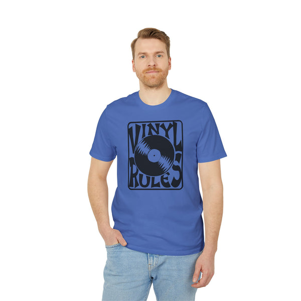 Vinyl Rules T Shirt (Premium Organic)