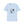 Load image into Gallery viewer, Light blue t-shirt with a black line drawing of a drummer at a kit.
