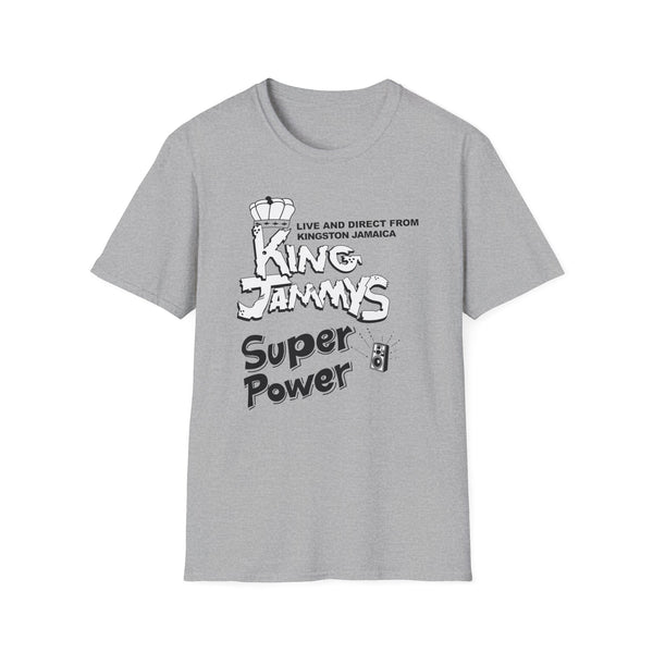 King Jammy's Super Power T Shirt Mid Weight | SoulTees.co.uk - SoulTees.co.uk