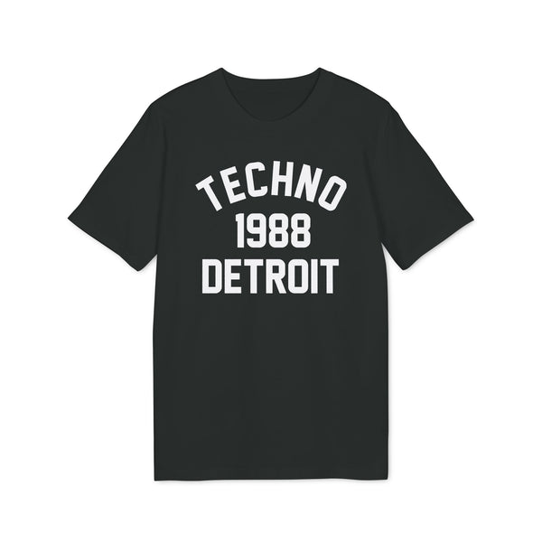 Techno Detroit 1988 T Shirt (S) - BLACK FRIDAY - 1 UNIT LEFT ONLY - 40% OFF