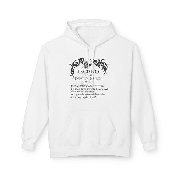 Techno is The Devil's Music Hoody | DISCONTINUED DESIGN - 40% OFF