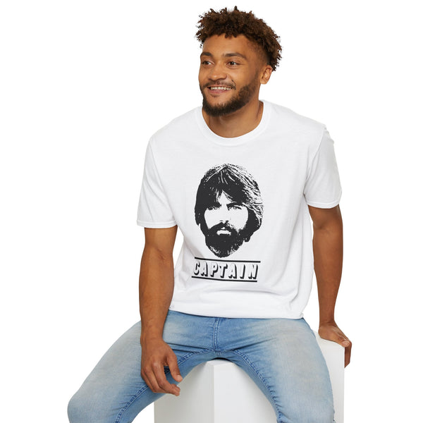 BLACK FRIDAY ONE OFF: Michael McDonald Yacht Rock "Captain" T Shirt LARGE | 40% OFF