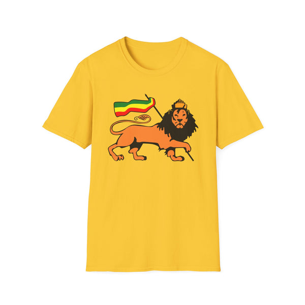 Lion Of Judah Rasta T Shirt Mid Weight | SoulTees.co.uk - SoulTees.co.uk