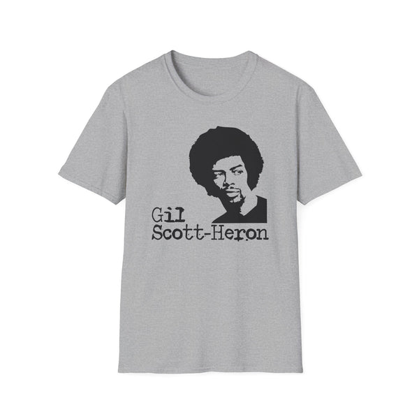 Gil Scott Heron T Shirt Mid Weight | SoulTees.co.uk - SoulTees.co.uk