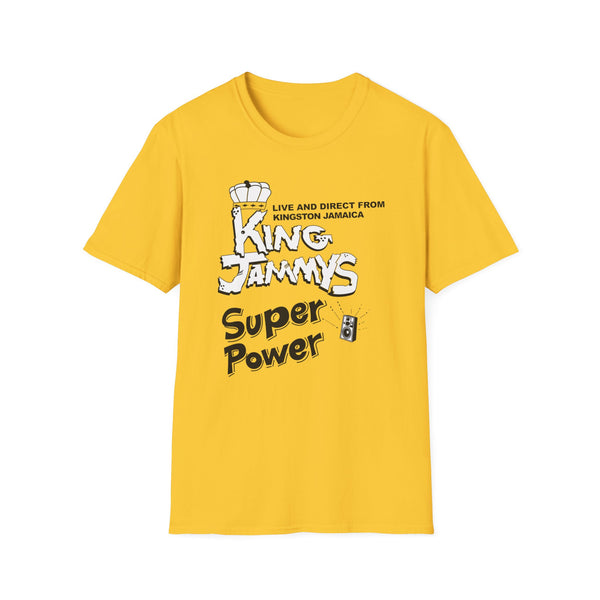 King Jammy's Super Power T Shirt Mid Weight | SoulTees.co.uk - SoulTees.co.uk