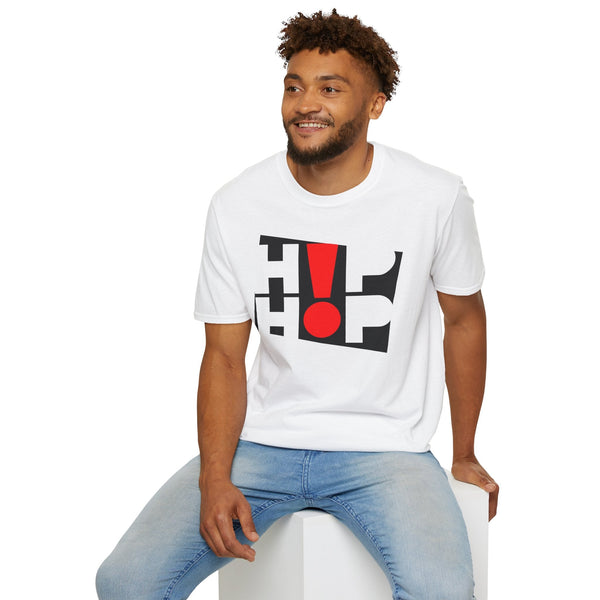 BLACK FRIDAY ONE OFF: Exclamation Hip Hop T Shirt MEDIUM | 40% OFF