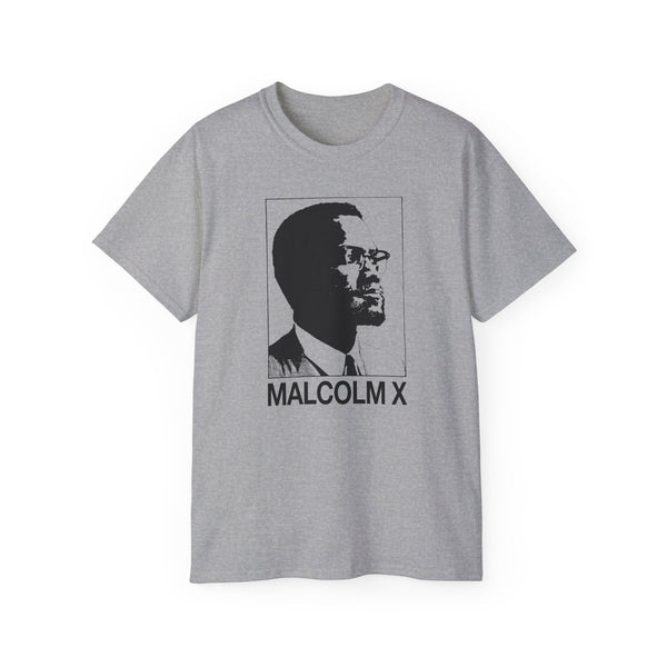 Malcolm X T Shirt Heavyweight