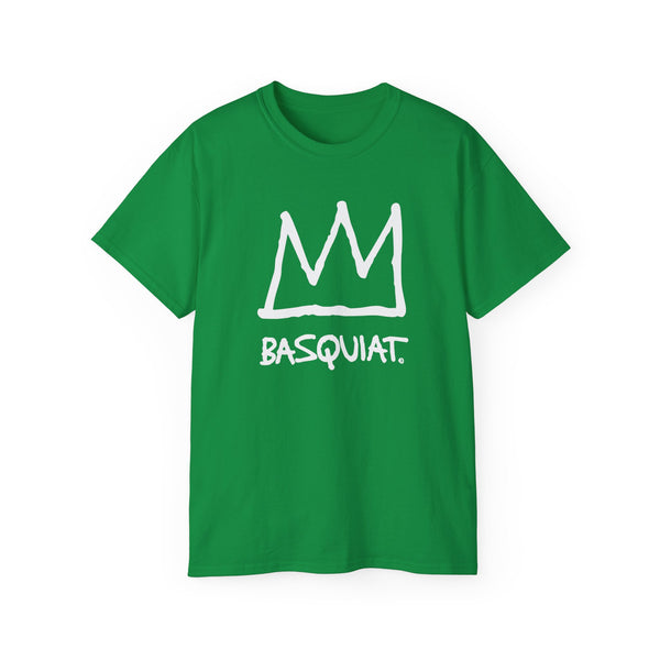 Jean Michel Basquiat Crown Logo T Shirt Heavyweight