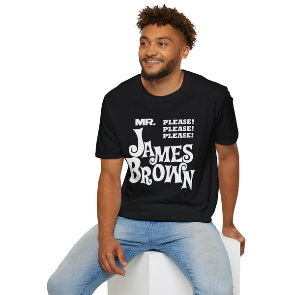 BLACK FRIDAY ONE OFF: Mr Please Please Please James Brown T Shirt MEDIUM | 40% OFF