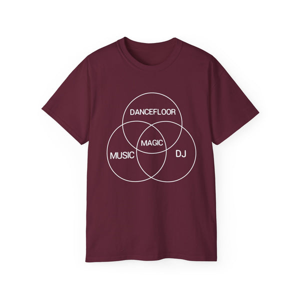 Magic Venn Diagram T Shirt Heavyweight