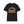 Load image into Gallery viewer, Black t-shirt with white "Fillmore West" text and orange stripes graphic.

