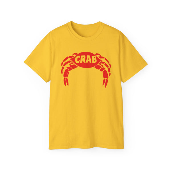 Crab Records T Shirt Heavyweight