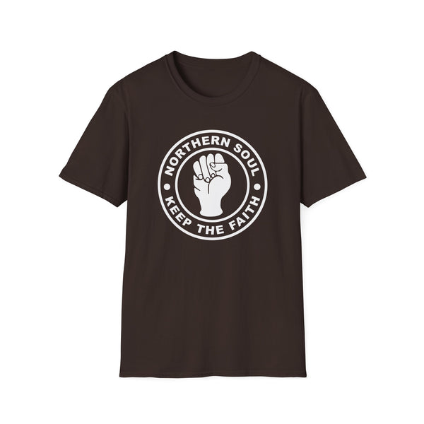 Northern Soul Keep The Faith T Shirt Mid Weight | SoulTees.co.uk - SoulTees.co.uk