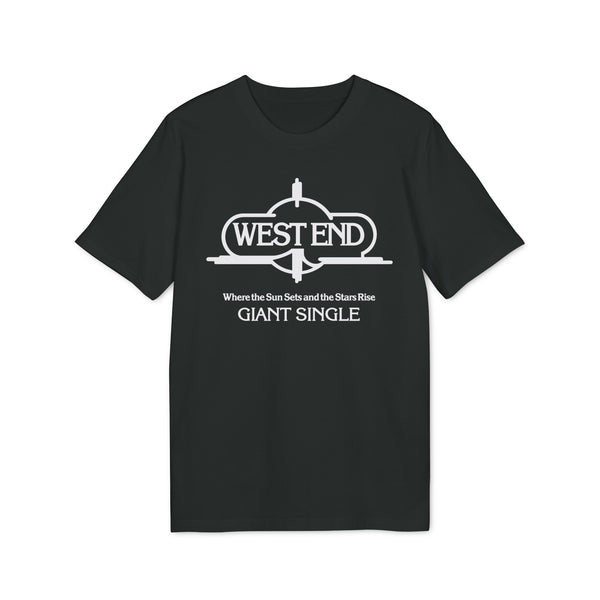 West End Records "Where The Sun Sets" T Shirt (Premium Organic)