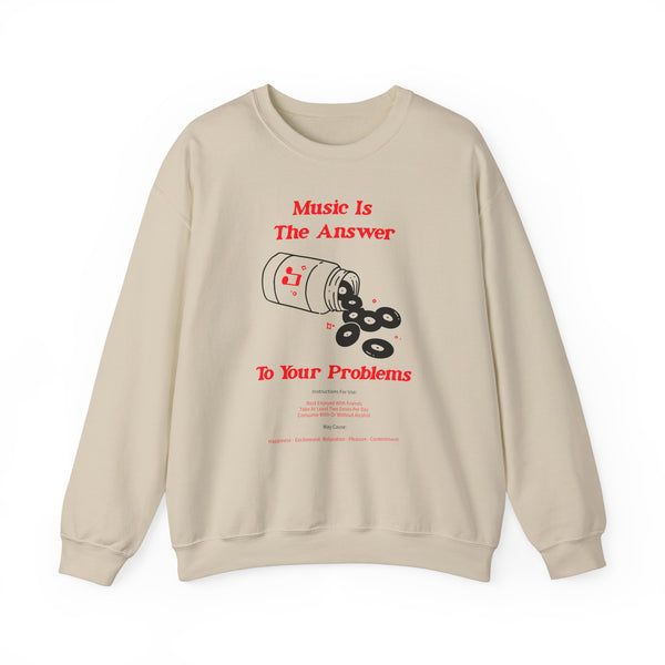 Music Is The Answer Sweatshirt