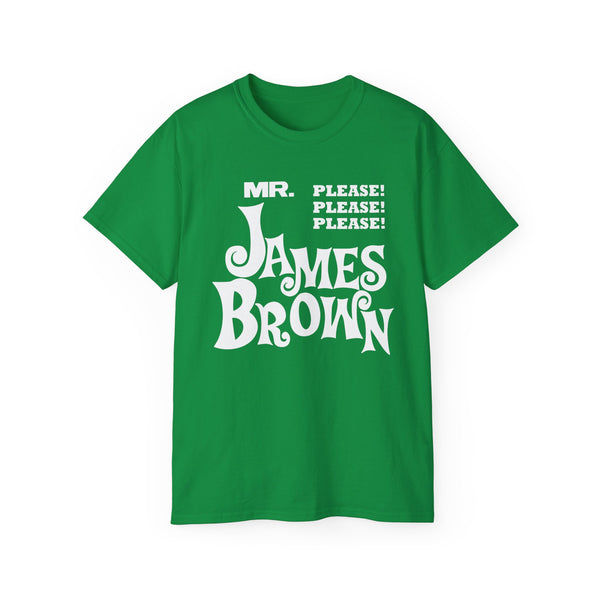 Please Please Please James Brown T Shirt Heavyweight