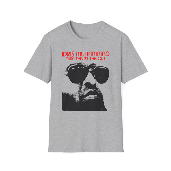 Idris Muhammad T Shirt Mid Weight | SoulTees.co.uk - SoulTees.co.uk